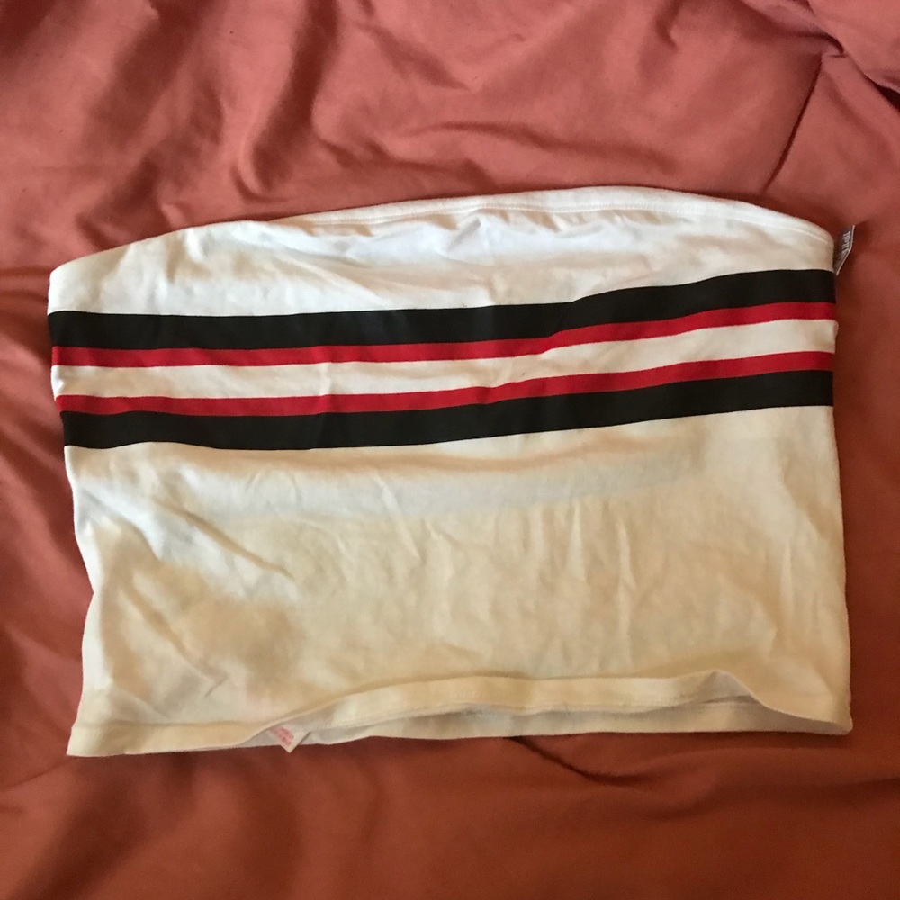 Pink size medium tube top brand new with tags
